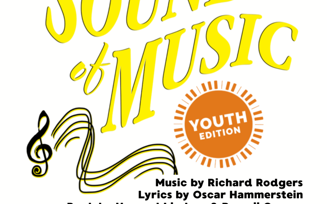 Event flyer for "The Sound of Music – Youth Edition" presented by Saint Michael's CYO, showing performances on Friday, April 24 and Saturday, April 25 at 7:00 PM at St. Michael the Archangel School in Bethlehem, PA.